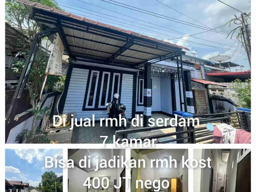di jual rmh siap huni  di serdam