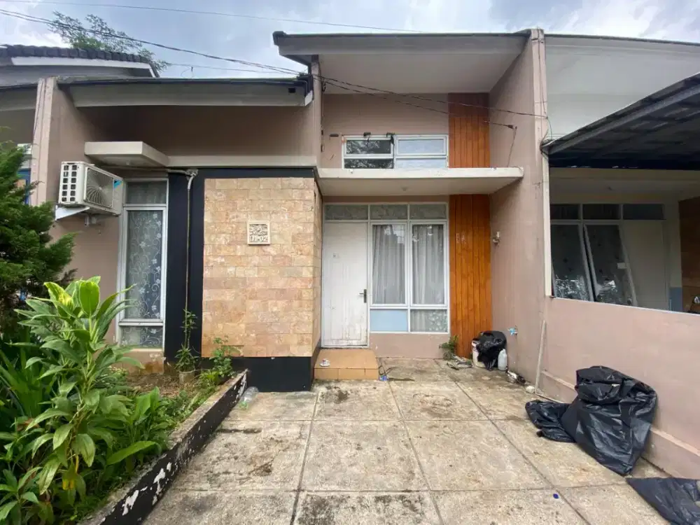 Over kredit murah rumah cluster dkt tol  mall Lippo Tangerang