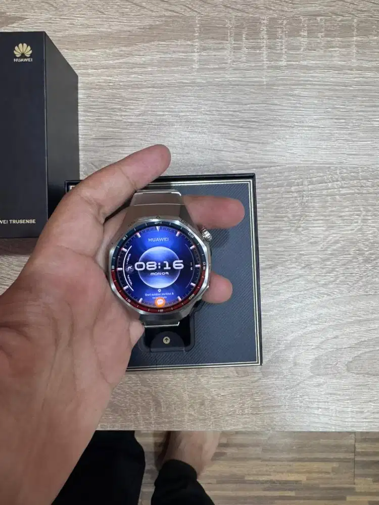 Huawei watch GT 6 Pro titanium 46mm original garansi resmi feb2027