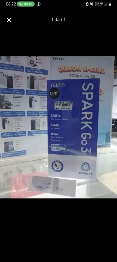 TECNO SPARK GO 3 4/128 | ATLANTIS DAHSYAT