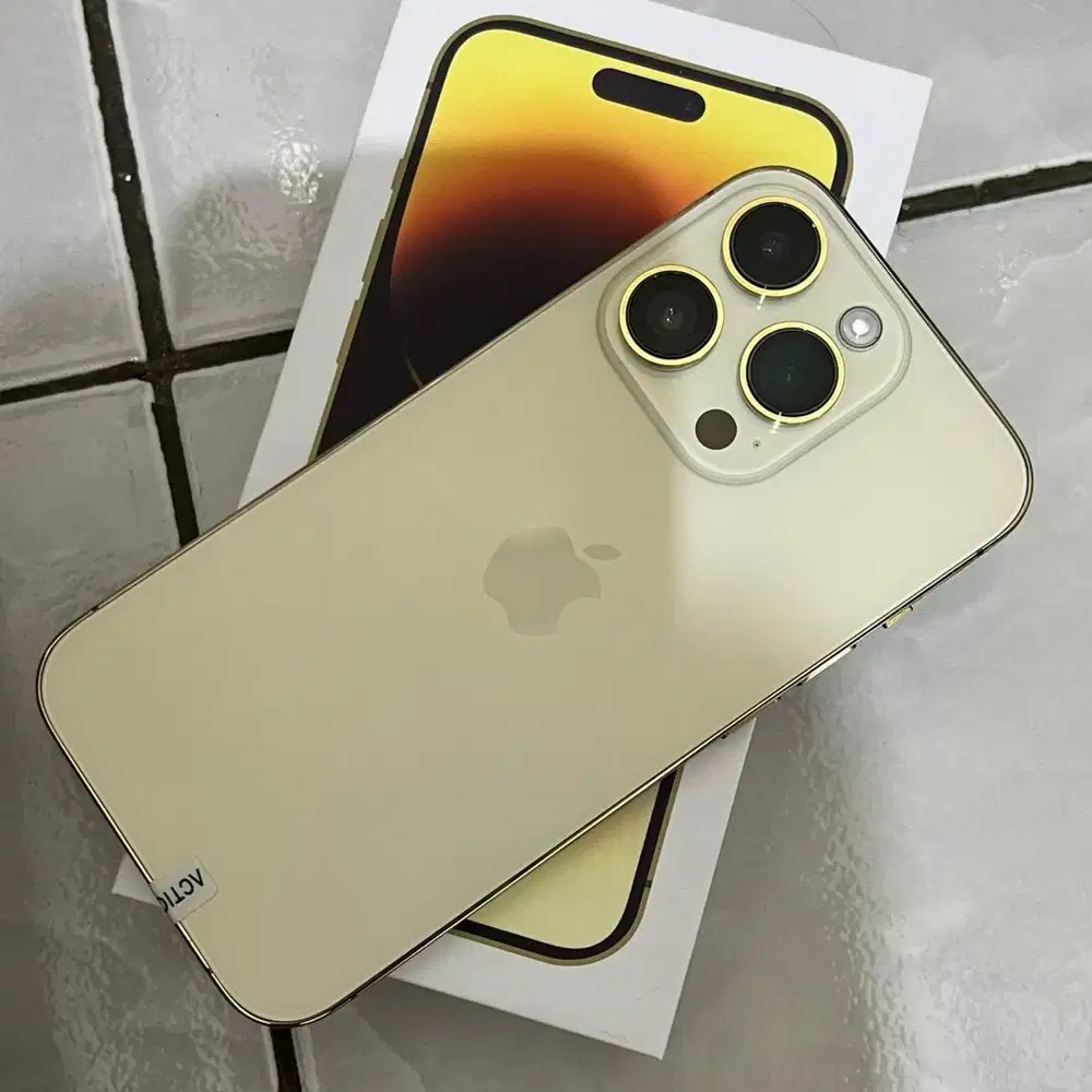 BEACUKAI IPHONE 14 PRO 128 GB GOLD
