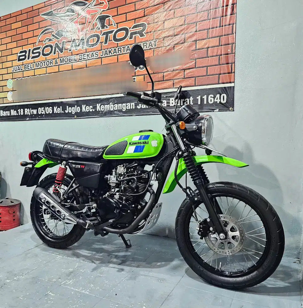 Sperti baru! KAWASAKI W175TR SE 2023 W 175 TR W175 TR W175SE W175 CAFE