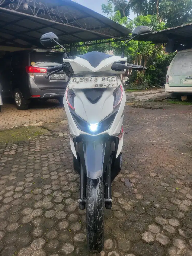Honda Beat FI New LED 2022 Putih Hitam Surat Lengkap Siap Pakai