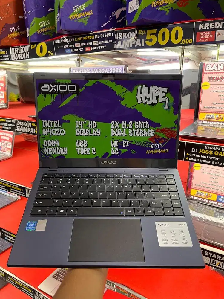 Laptop Baru  || Axioo Cocok untuk pelajar dan kantoran