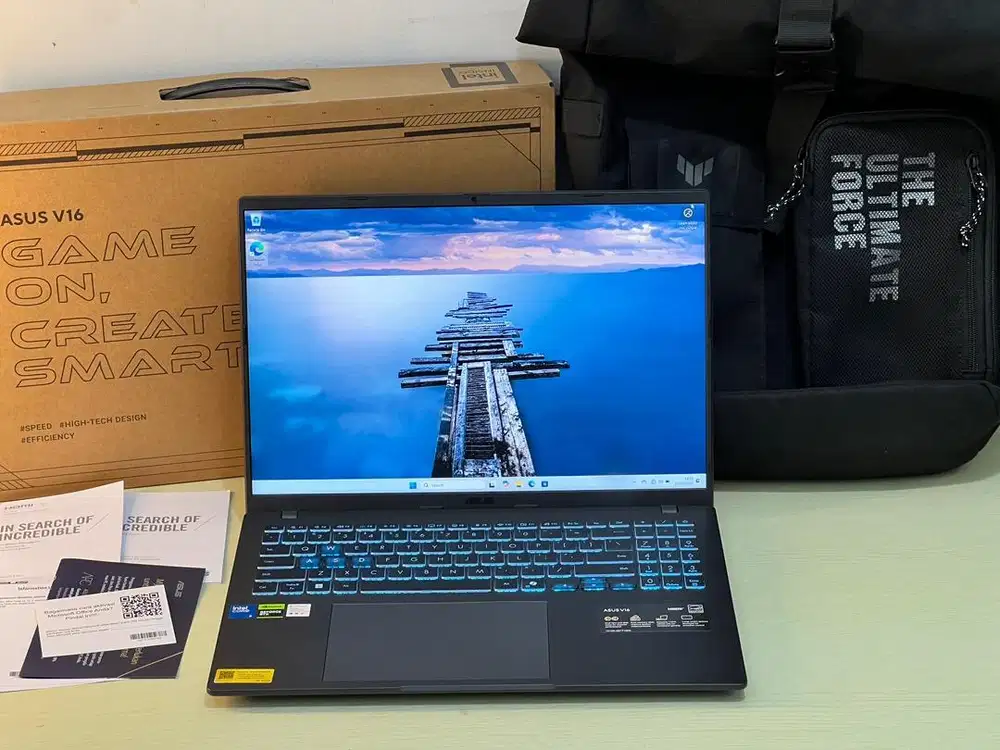 Asus V16 Intel Core 5-210H RTX 5050 16/512 GB Baru 2 Bulan Like New