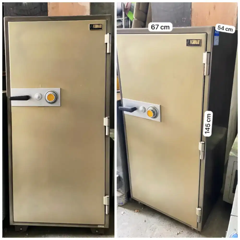 Brankas ICHIBAN A5 LN Bekas Brangkas Besar Toko Emas Kantor Tahan Api