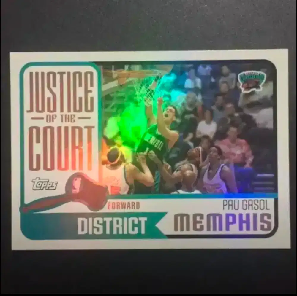 Kartu Basket Pau Gasol Justice of the Court topps 2003