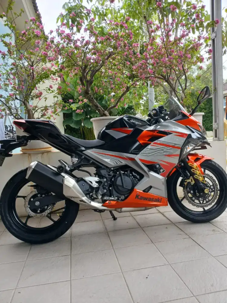 KAWASAKI NINJA 250 FI ABS MDP LOW KM: 850 PERAK ANTIK ( SIMPANAN )