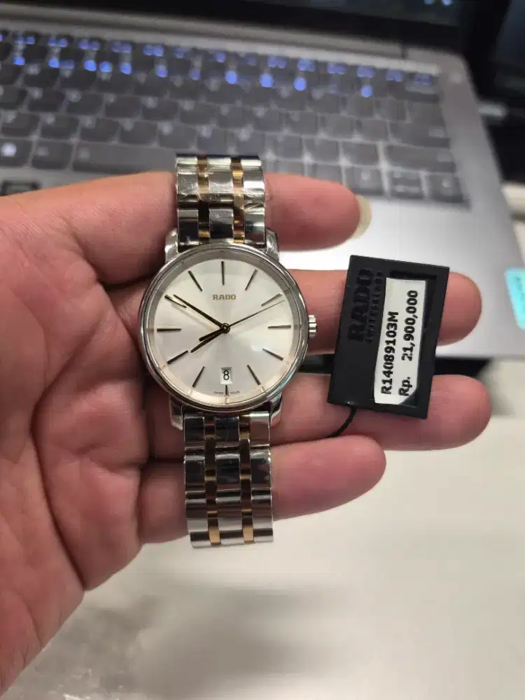 Jam Pria Wanita Rado Diamaster R14089103 Swiss Made Original