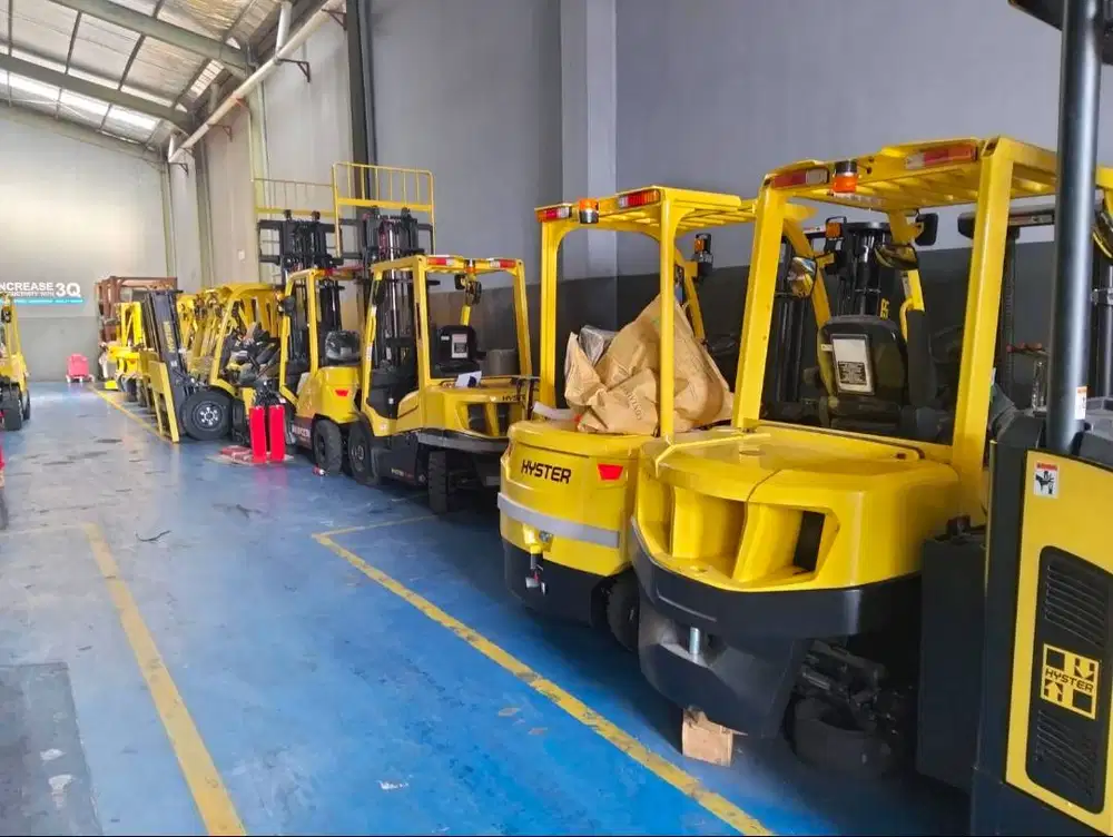 RENTAL 7JUTAAN/BULAN FORKLIFT TERMURAH BRAND HYSTER