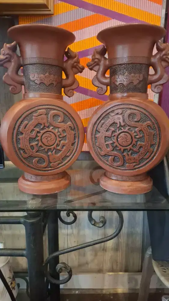 Vas Bunga Antik China