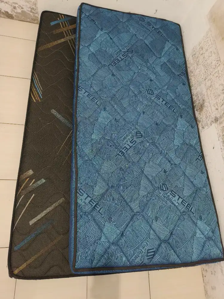 Kasur merk Steel ukuran 90 x 200 (3 kaki) dan 120 x 200 (4 kaki)