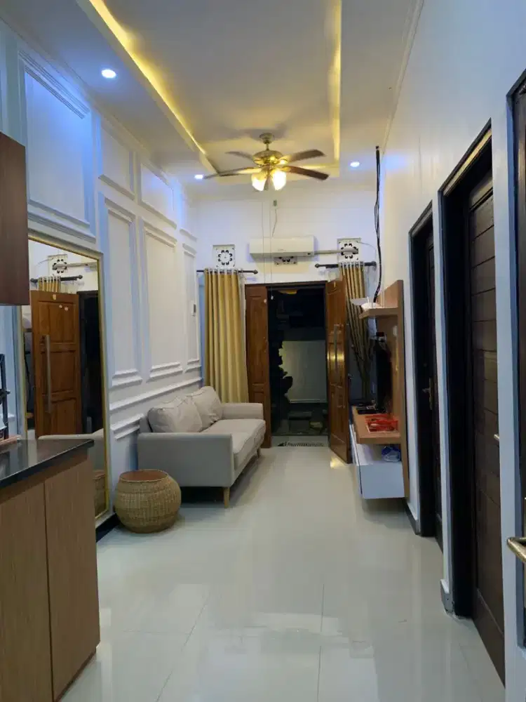 Disewakan rumah semi villa full purnish