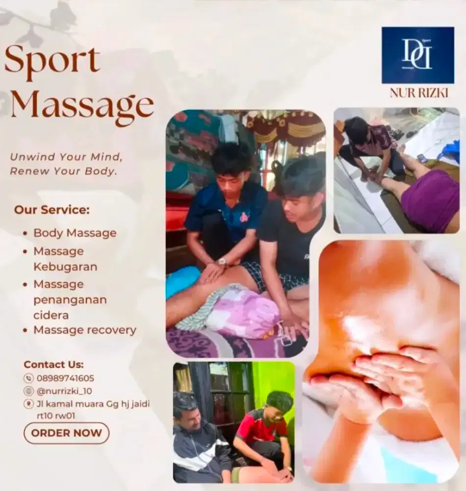 Mencari pekerjaan sport massage