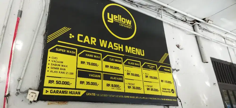 DI BUTUHKAN LOWONGAN KERJA UNTUK WASHER/CUCI MOBIL