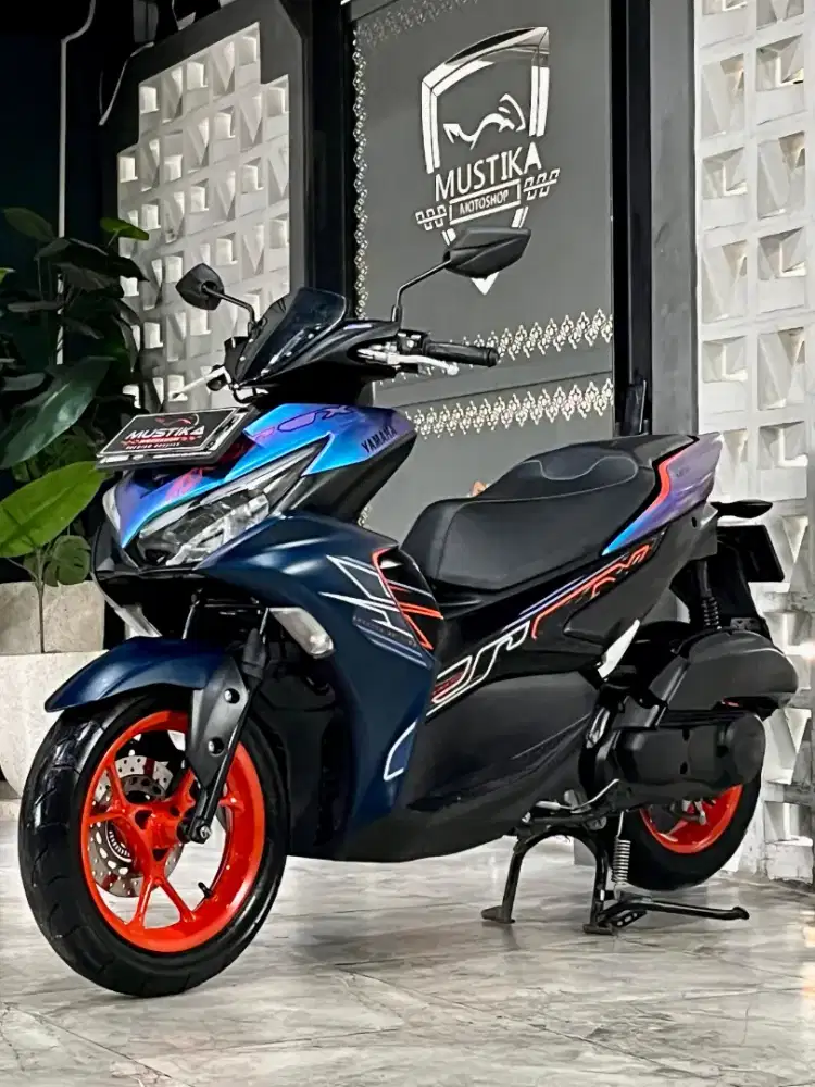 Yamaha Aerox 155 VVA Cybercity 2024. Odo 15rb. DANNY Mustika Sulfat