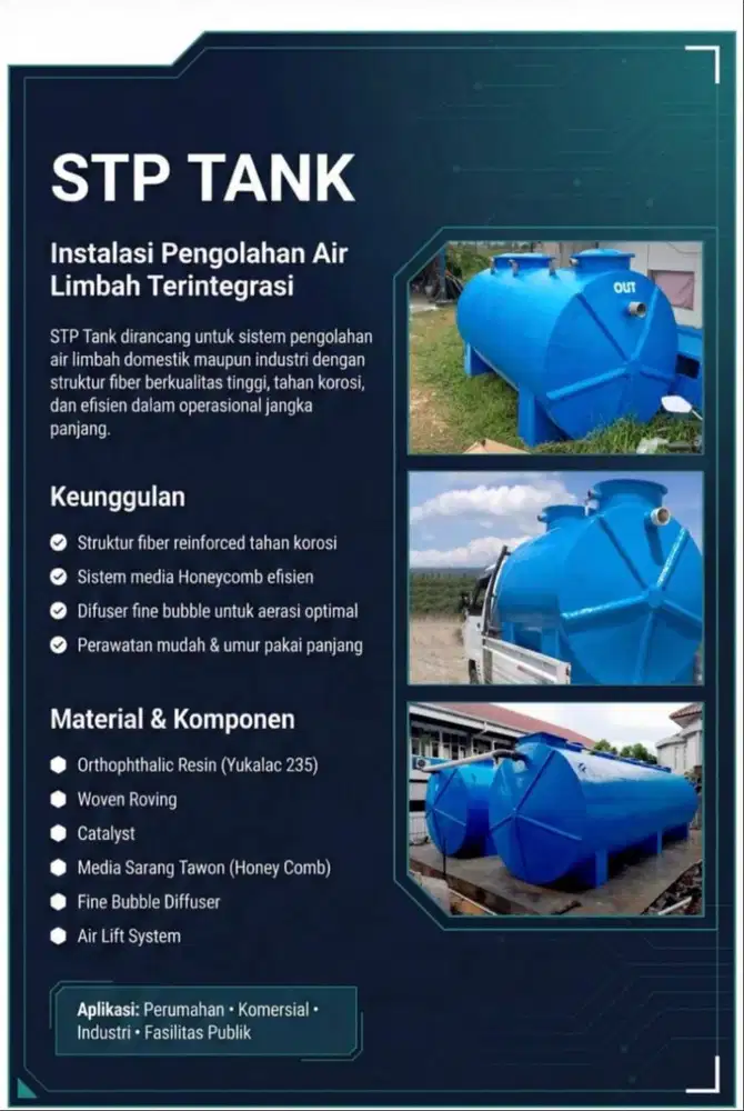 Sewage Treatment Plant (STP) FRP BIOVIA