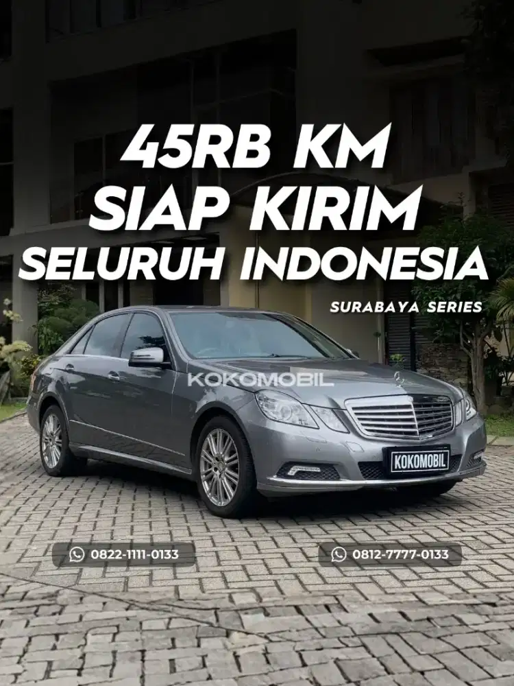[KM 45RB] MERCEDES BENZ E300 ELEGANCE CKD AT 2009