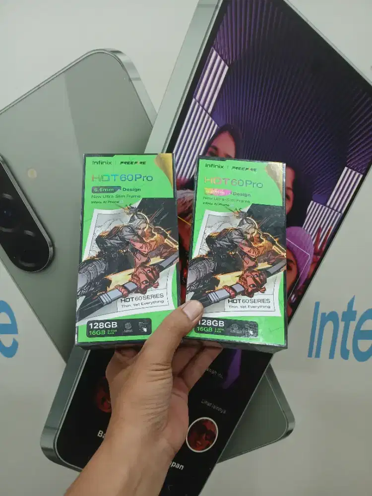 [ Fast respon wa ] Infinix Hot 60 Pro 8+8/128 Garansi resmi 1thn