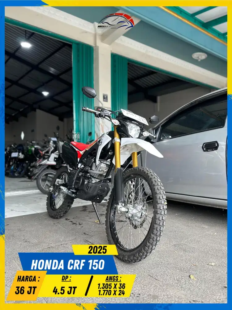 HONDA CRF 150 2025 MANTAP GASS MASZEHH HIKMAH MOTOR KEPUH MALANG