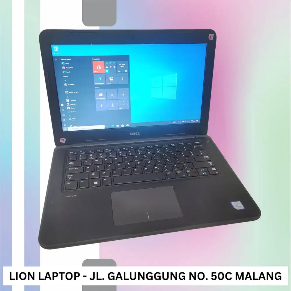 Core i5 Gen 7 Murah Mulus RAM 8GB SSD 256GB Dell Latitude 3380 [11|03]