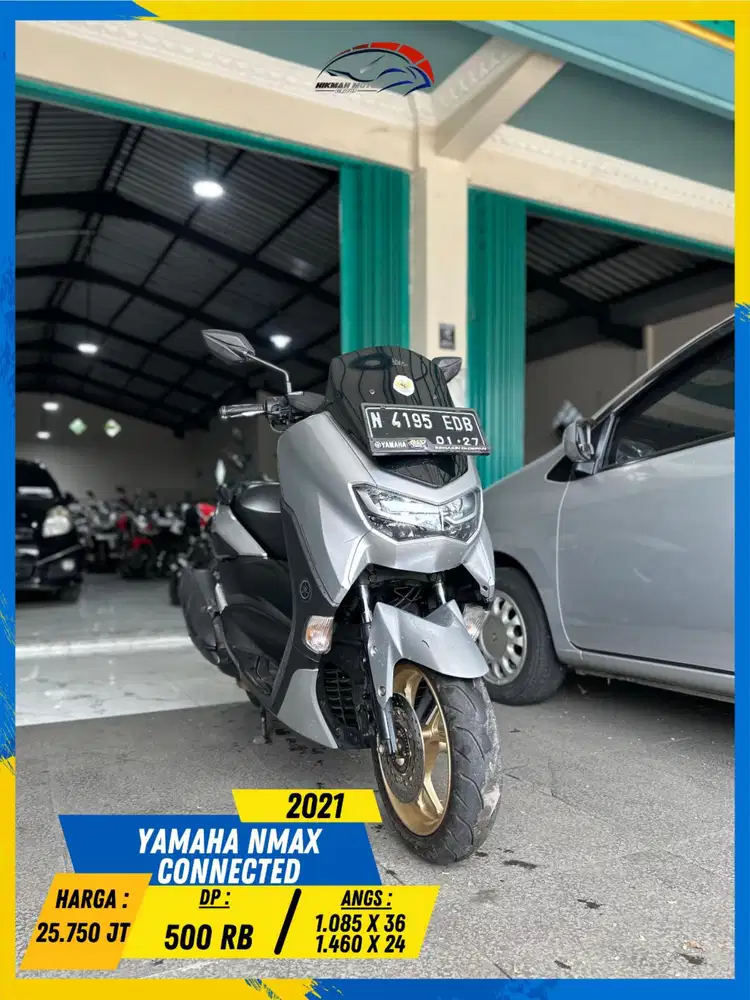 YAMAHA NMAX CONNECTED 2021 MURAH MASZEHH HIKMAH MOTOR KEPUH MALANG