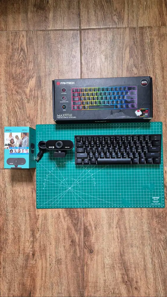Mechanical Keyboard Fantech Maxfit61 & Webcam SPC WC02 Error 43