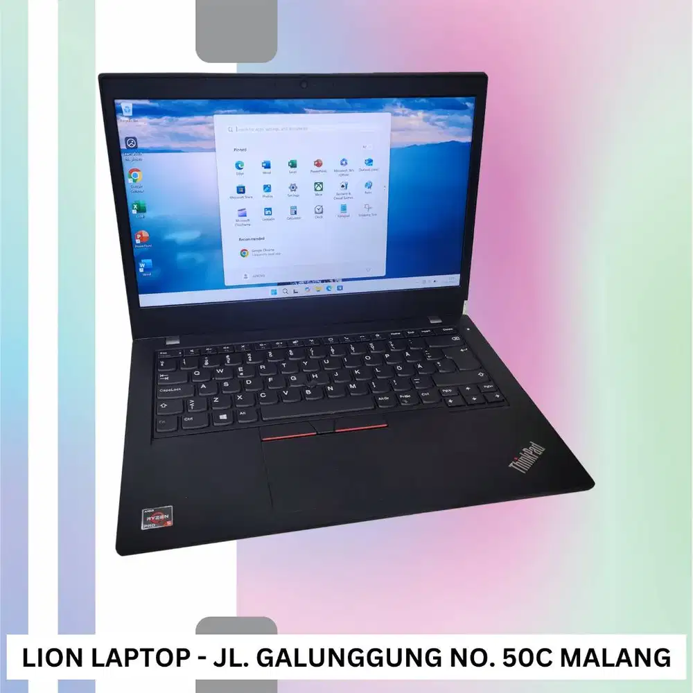 Gaming/Editing AMD Ryzen 5 PRO 8/256 MULUS Lenovo Thinkpad L14 [11|03]