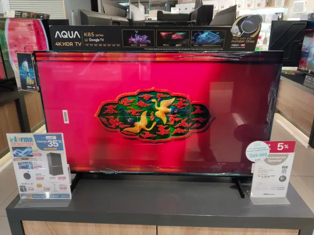 AQUA LED GOOGLE TV 4K 43