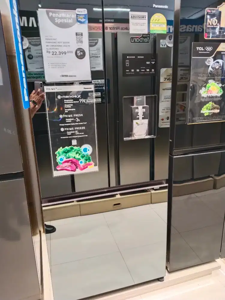 KULKAS PANASONIC 3DOOR 492LTR