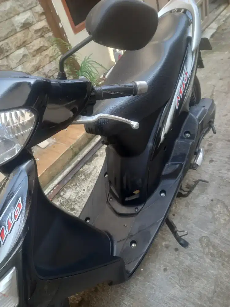 mio sporty 5tl,thn 2008,Hitam,ss lengkap