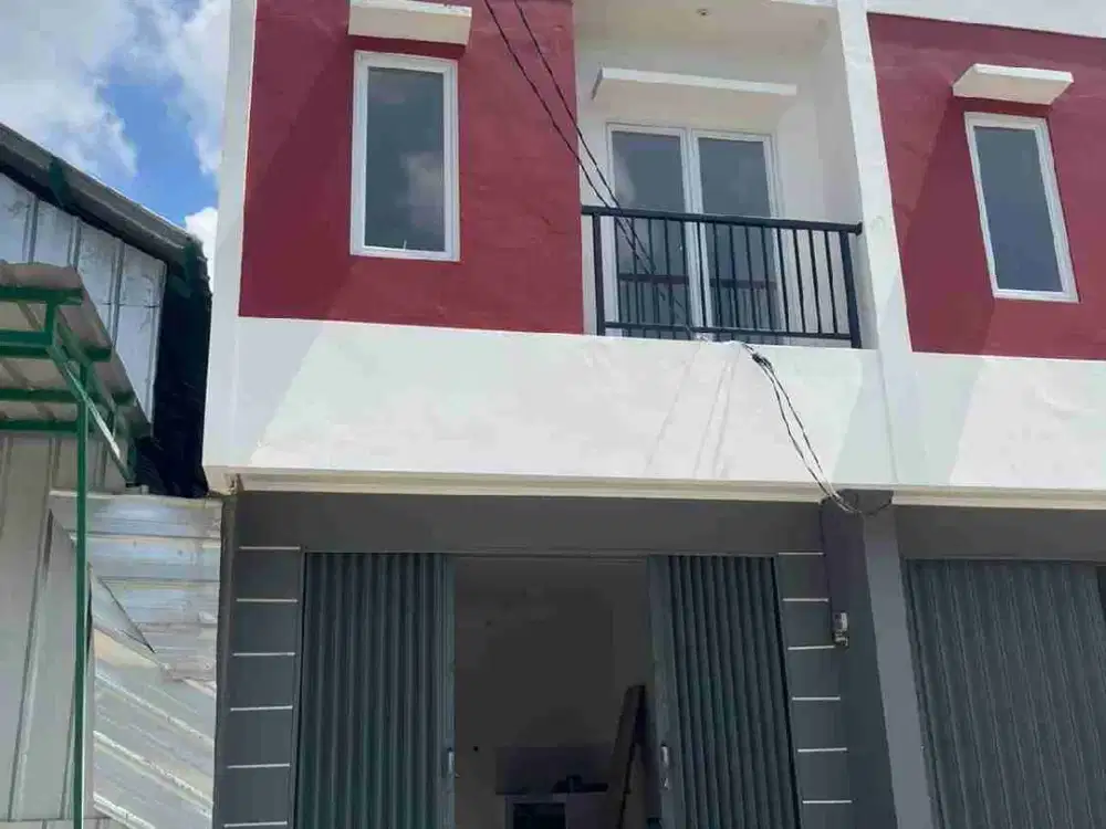 Ruko baru 2 lantai,  lokasi sudah ramai, cocok buat usaha minimarket, kantor,  lawfirm, dan Loundry di Poris Tangerang