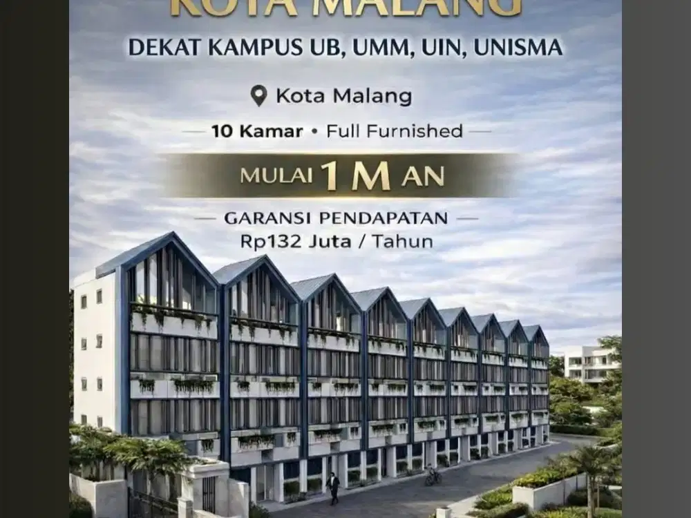 Dekat kampus Universitas Muhammadiyah Malang