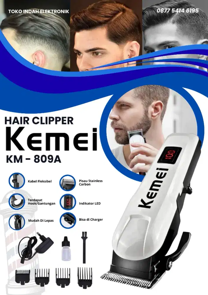 Hair Clipper Kemei KM-809A