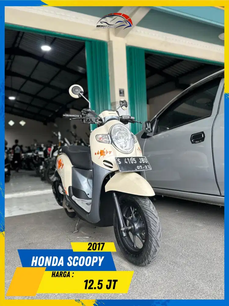 HONDA SCOOPY 2017 PLAT S NEGO SAMPE DEAL HIKMAH MOTOR KEPUH MALANG