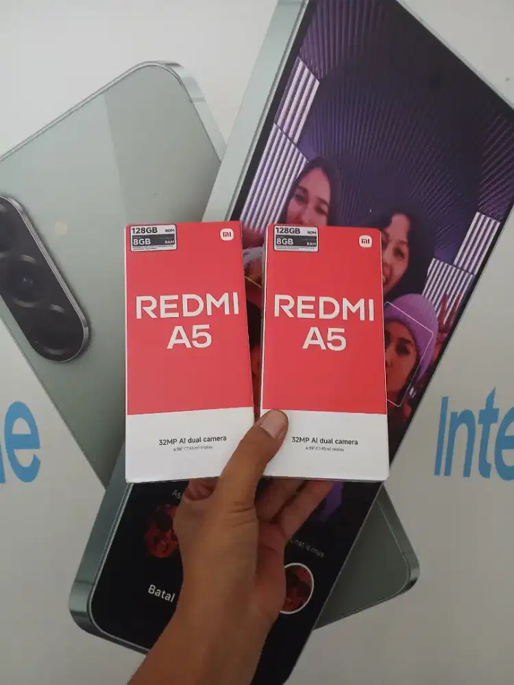 [ Fast respon WA ] Xiaomi Redmi A5 4+4/128 Garansi resmi 15bln