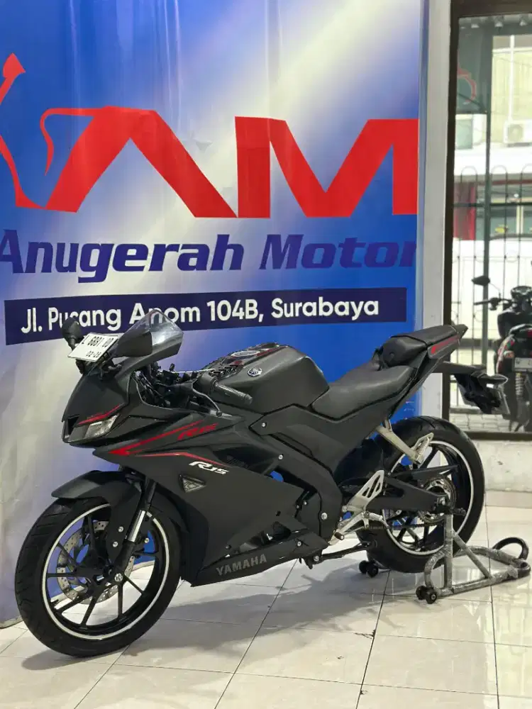 Yamaha R15 V3 155cc Tahun' 2018 Km 4Rb Anugerah Motor Pucang