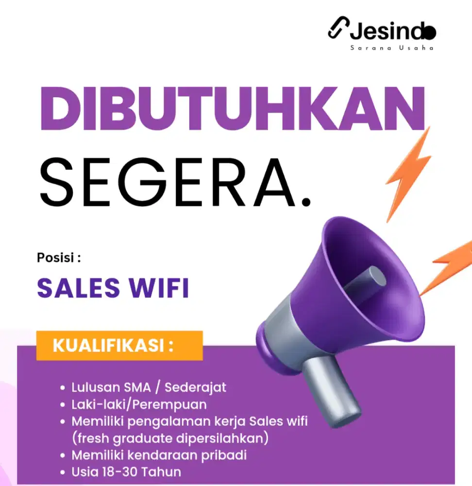 We're Hiring Sales Wifi