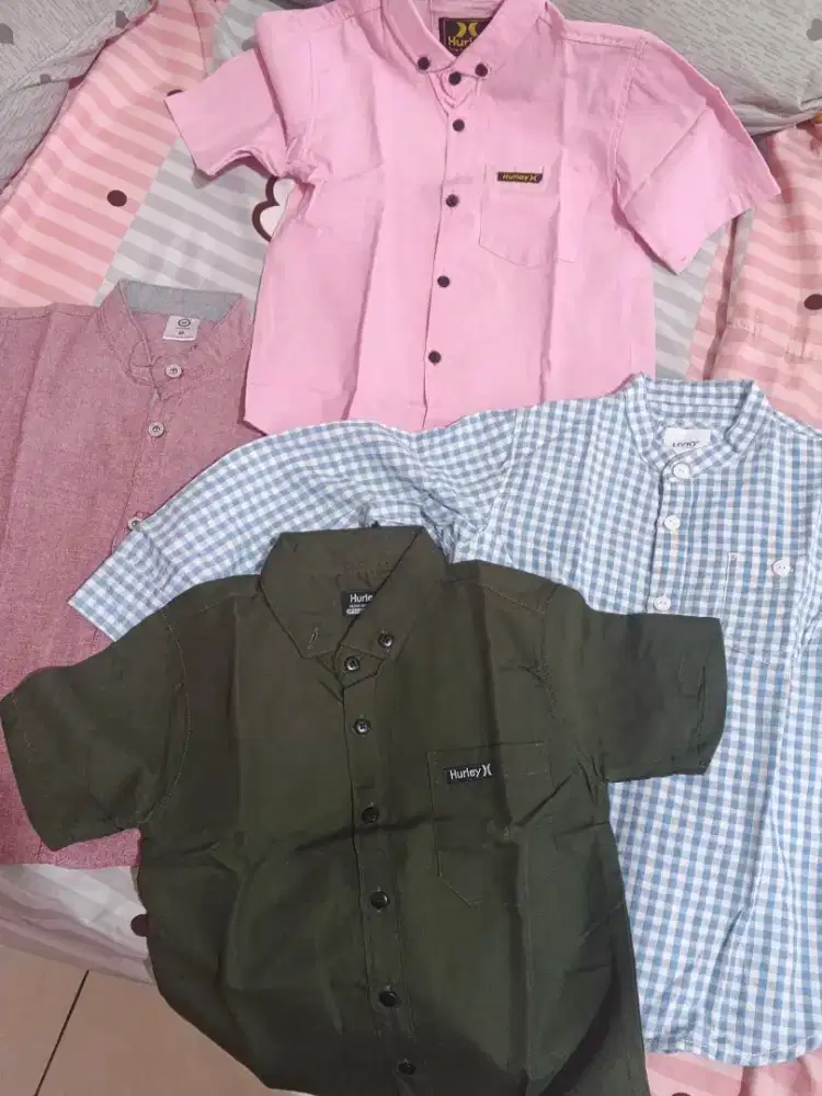 Kemeja anak ,umur 0-3 tahun bisa pakai