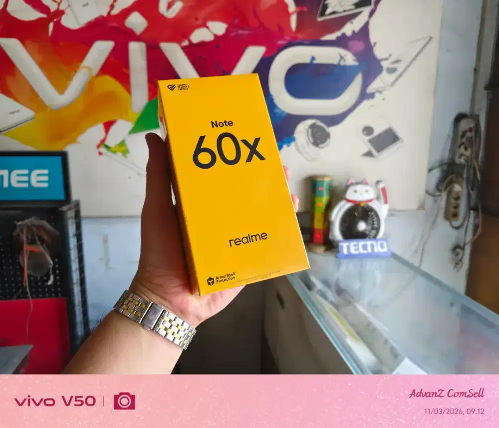 Realme Note 60x 4/64 New Resmi