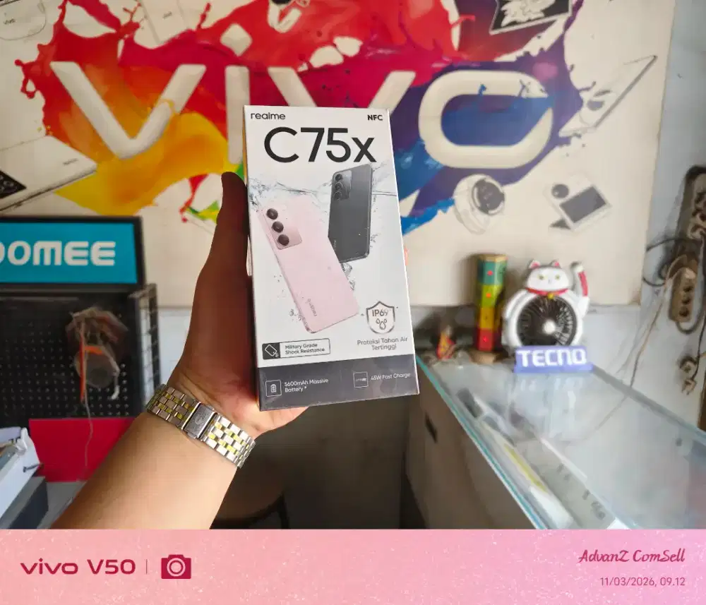 Realme C75x 8/128 New Resmi