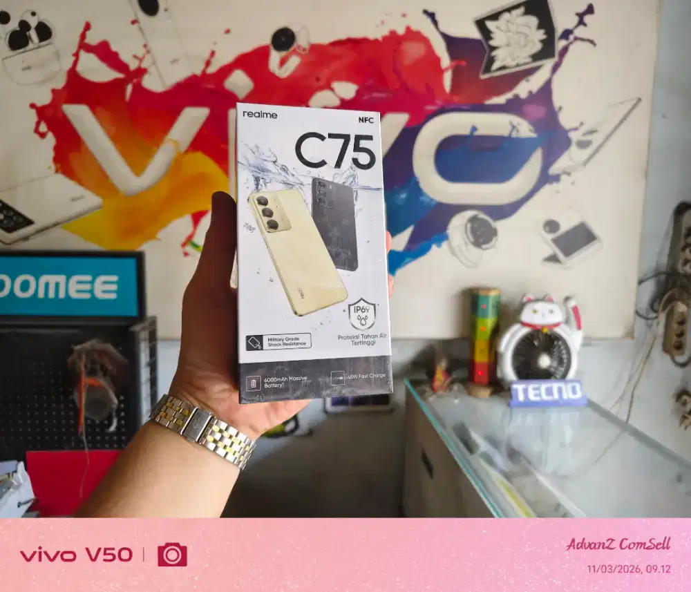 Realme C75 8/128 New Resmi