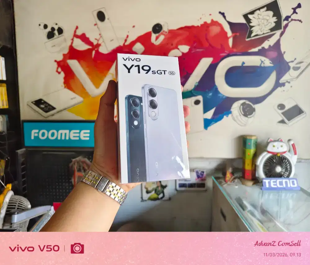 Vivo Y19s GT 5G 8/128 New Resmi