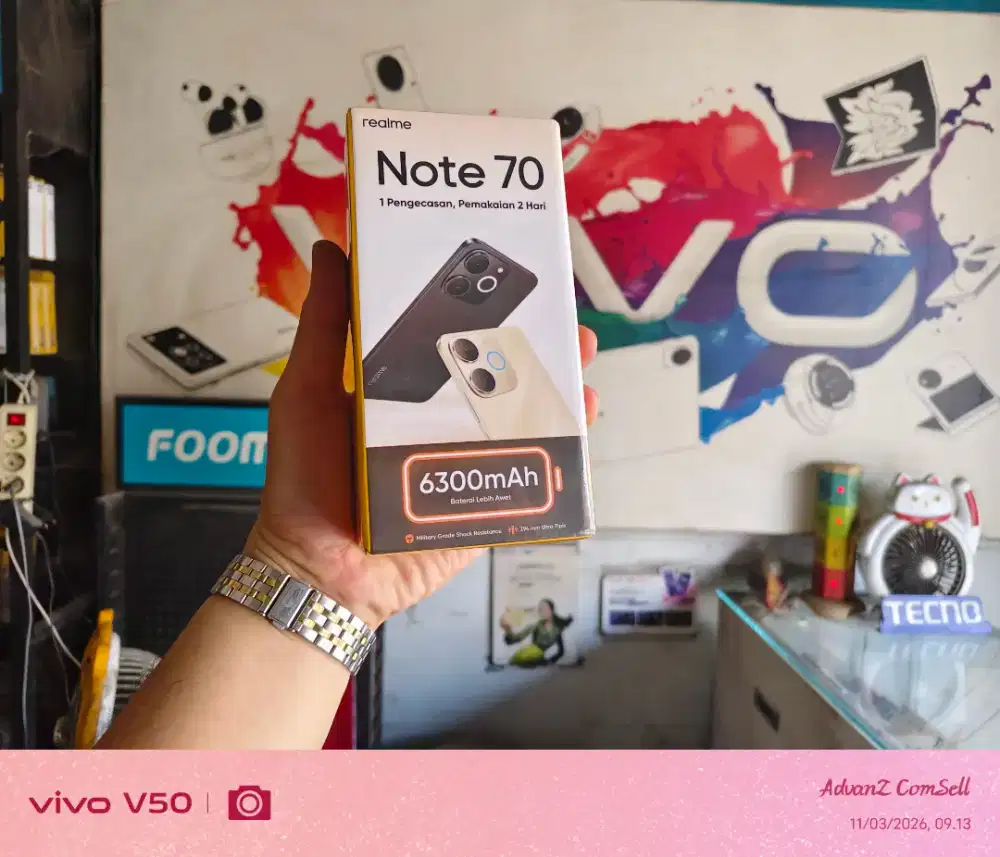 Realme Note 70 4/64 New Resmi