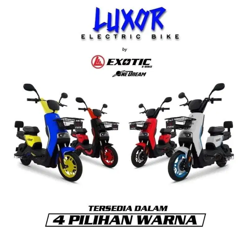 SEPEDA LISTRIK LUXOR NEW CASH/CEEDIT