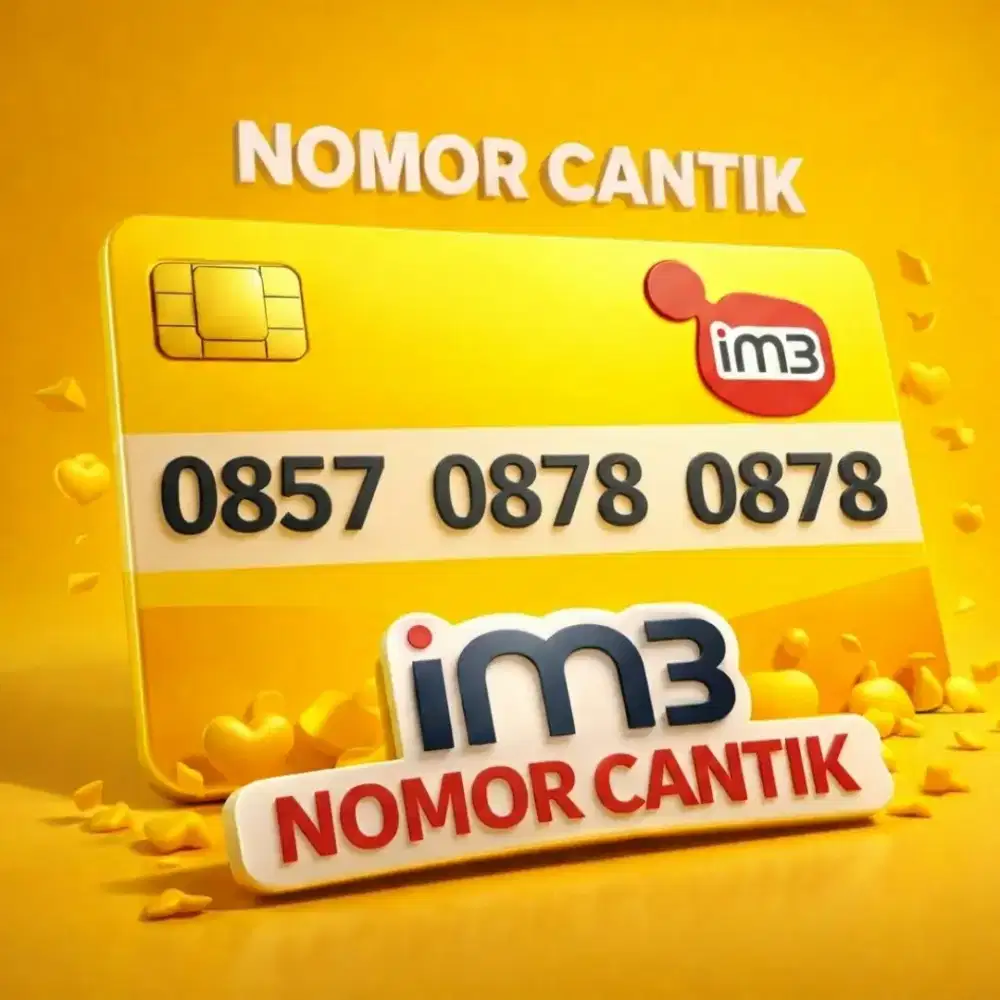Nomer cantik indosat,telkomsel, by u