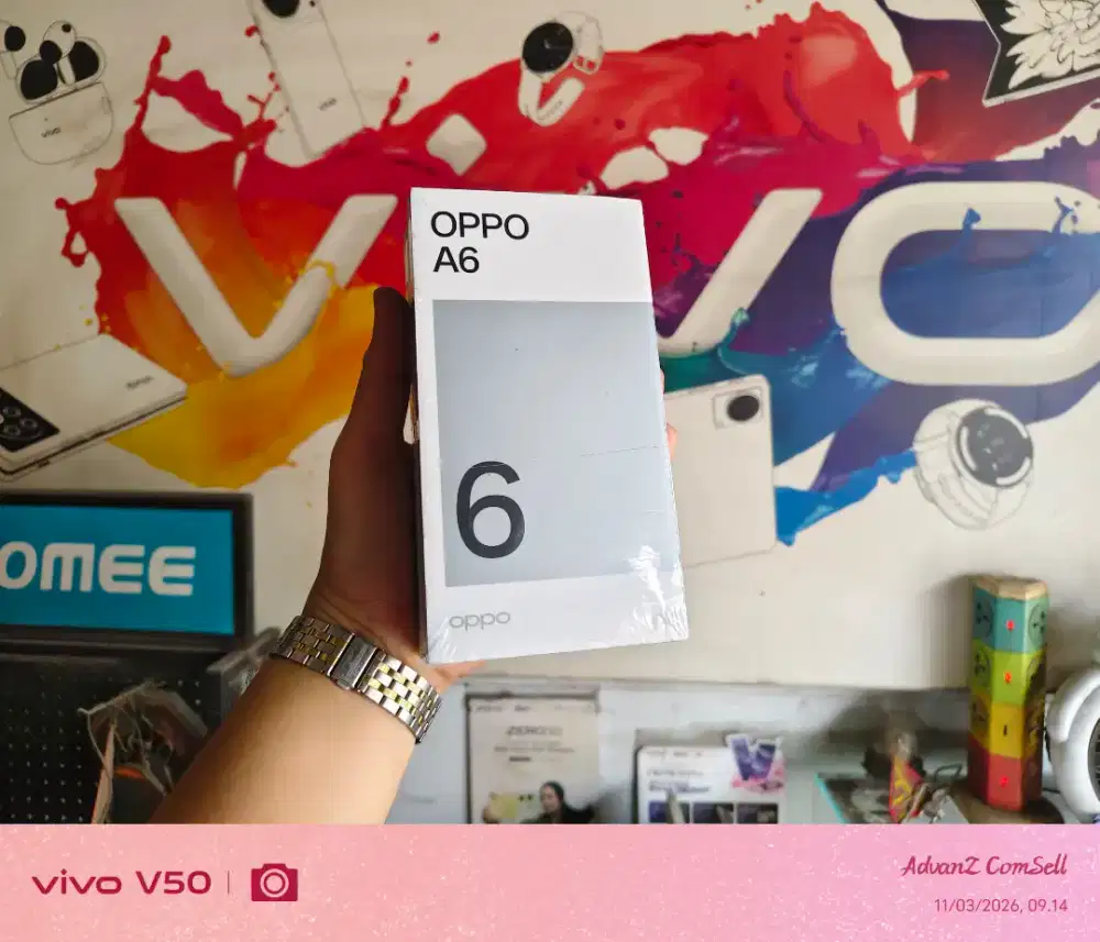 Oppo A6 6/128 New Resmi