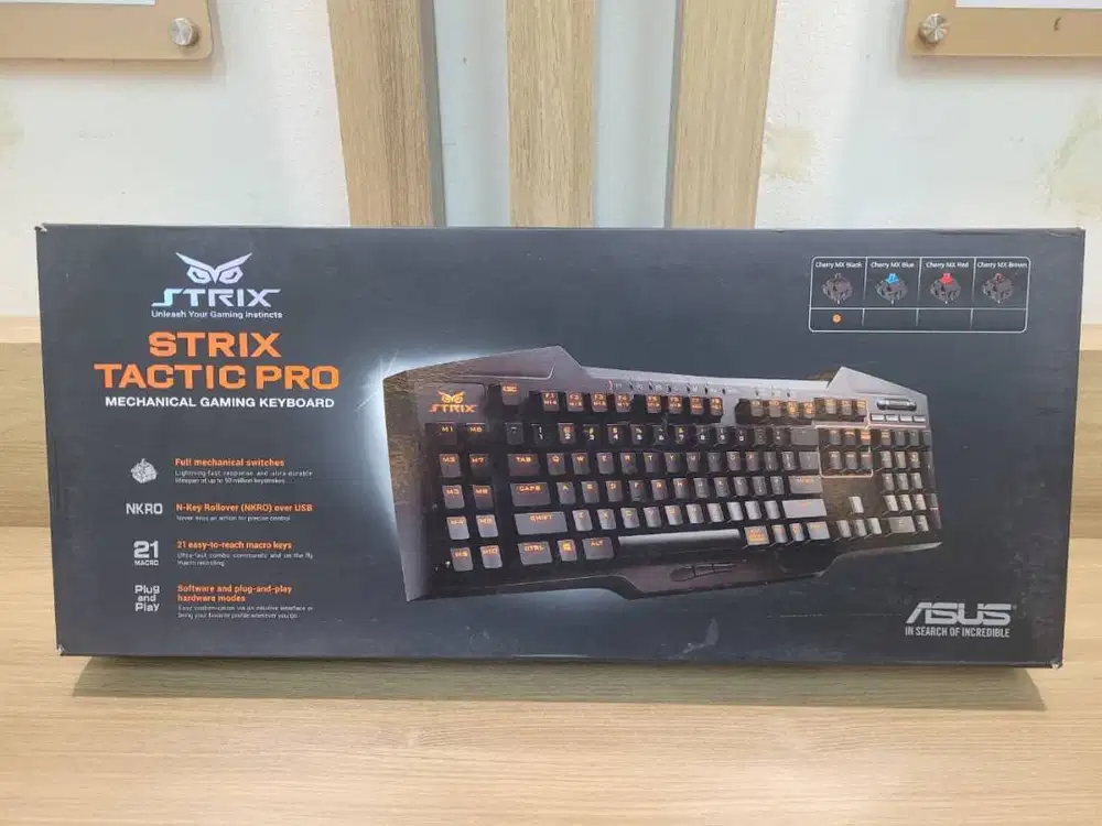 READY KEYBOARD STRIX TACTIC PRO MECHANICAL GAMING KEYBOARD [SECOND]