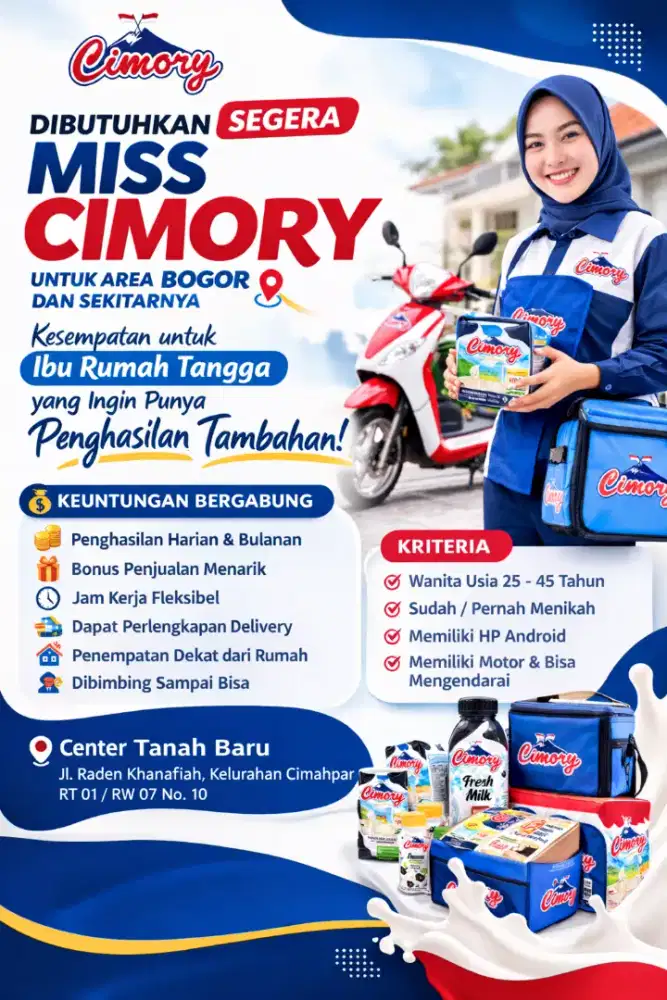 BUTUH PENGHASILAN TAMBAHAN?? YUKK JOIN MISS CIMORY