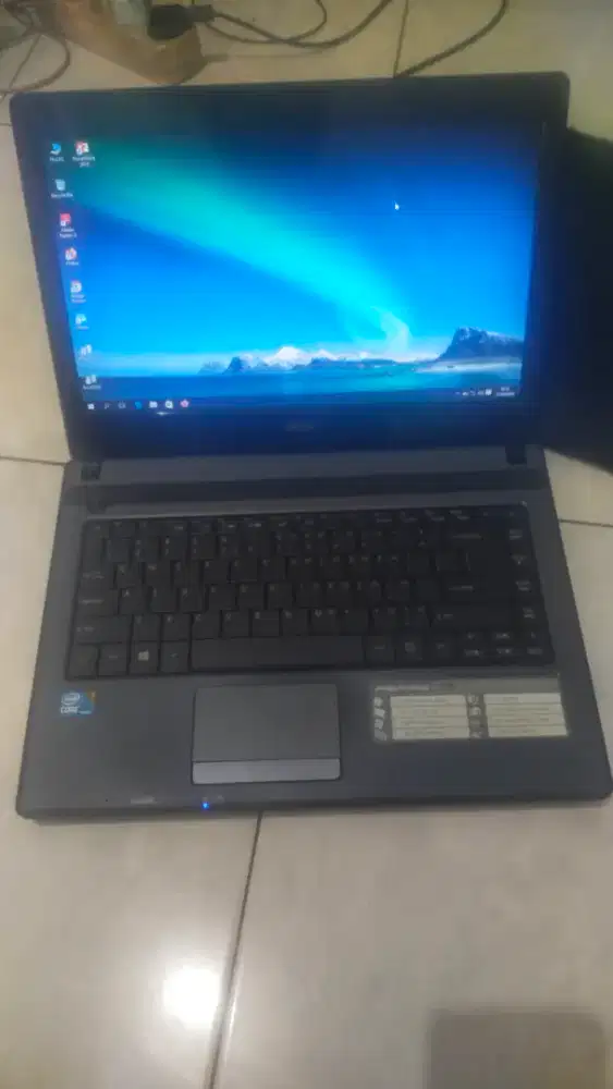 Laptop seken murah acer 4739 core i3 ram 4gb siap pakai
